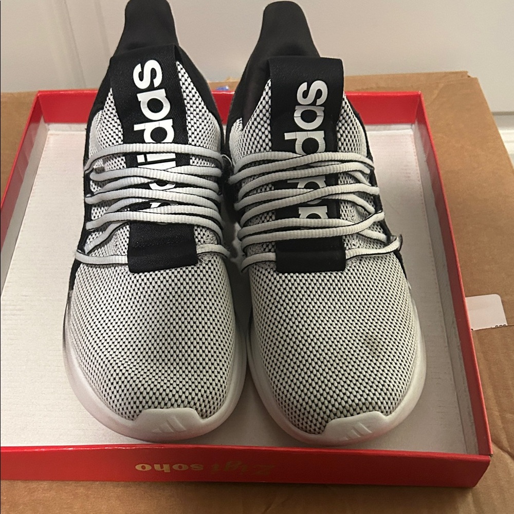 Adidas Monochrome Mesh Sneakers